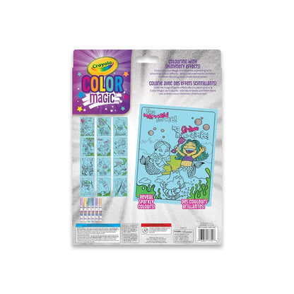 Crayola Mermaid Shimmer Paper And Marker Set - Jaiman Toys