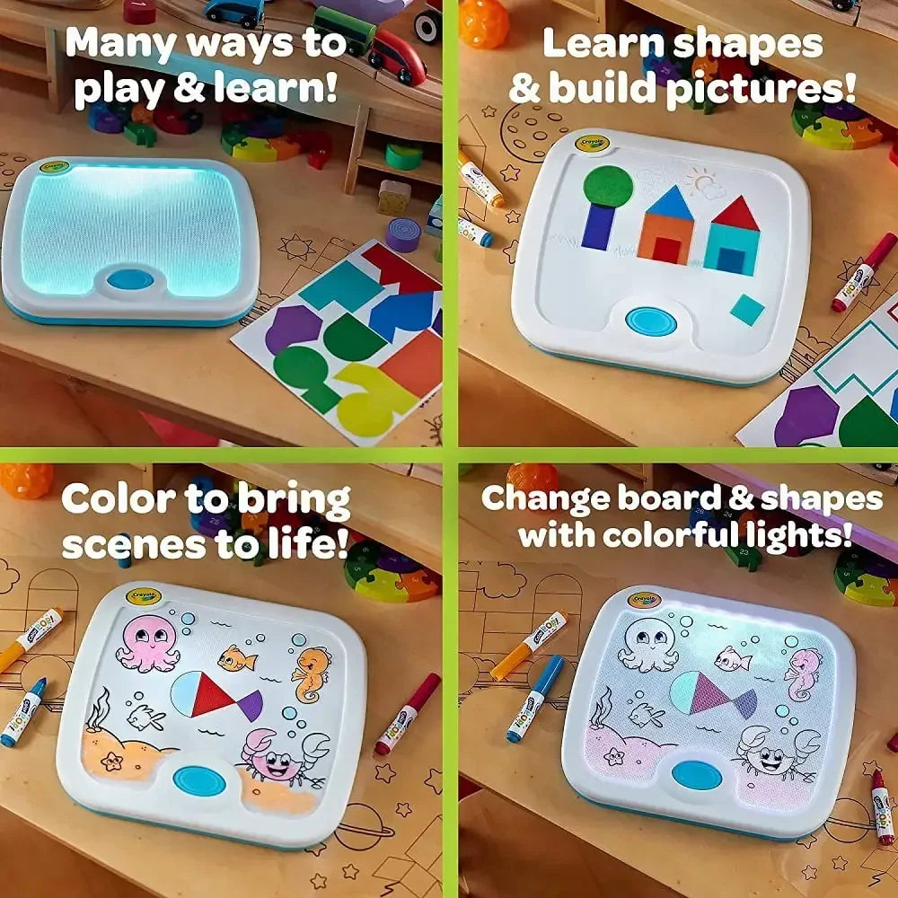 Crayola Light Up Activity Board, Educational Toy for Kids for Age 3-6 Years - Jaiman Toys