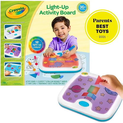 Crayola Light Up Activity Board, Educational Toy for Kids for Age 3-6 Years - Jaiman Toys