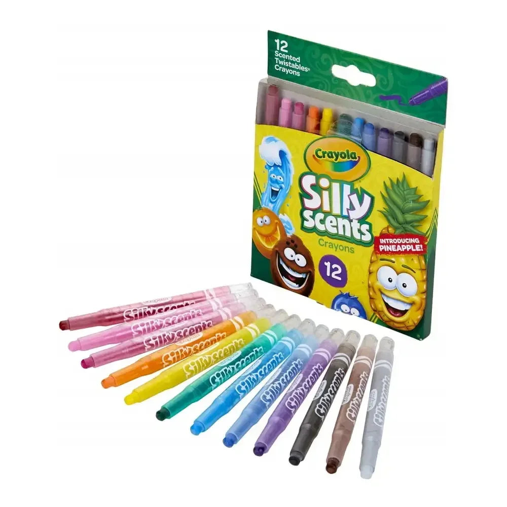 Crayola 12 Silly Scents Twistable Crayons for age 3+ years - Jaiman Toys