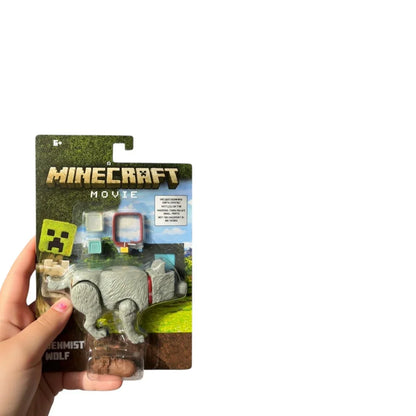 Minecraft Movie Denmist Wolf Action Figure with Accessories | Minecraft Collectible Toy | Ages 6+