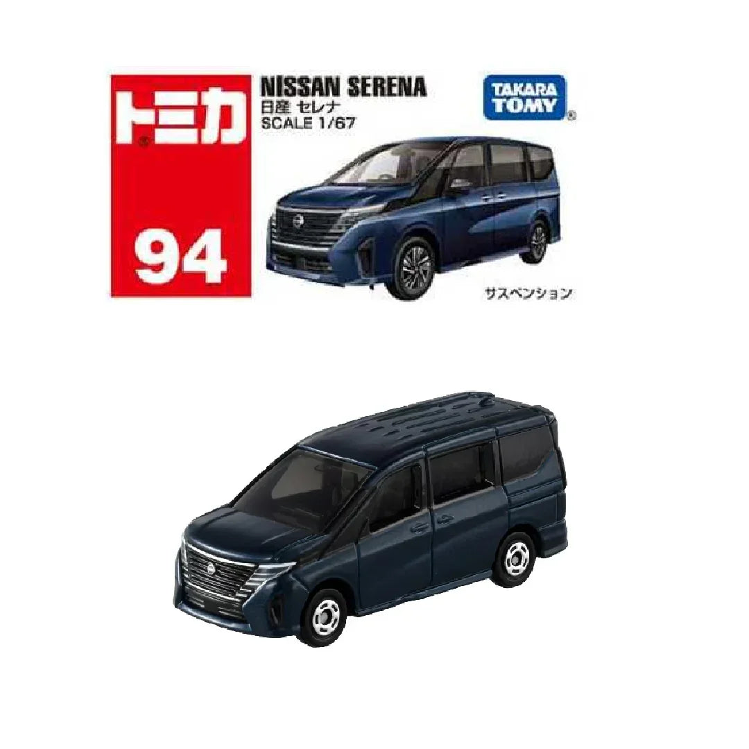 TOMICA #94 NISSSAN SERENA- TAKARA TOMY -Diecast Scale Model Car - 1/64 - Jaiman Toys