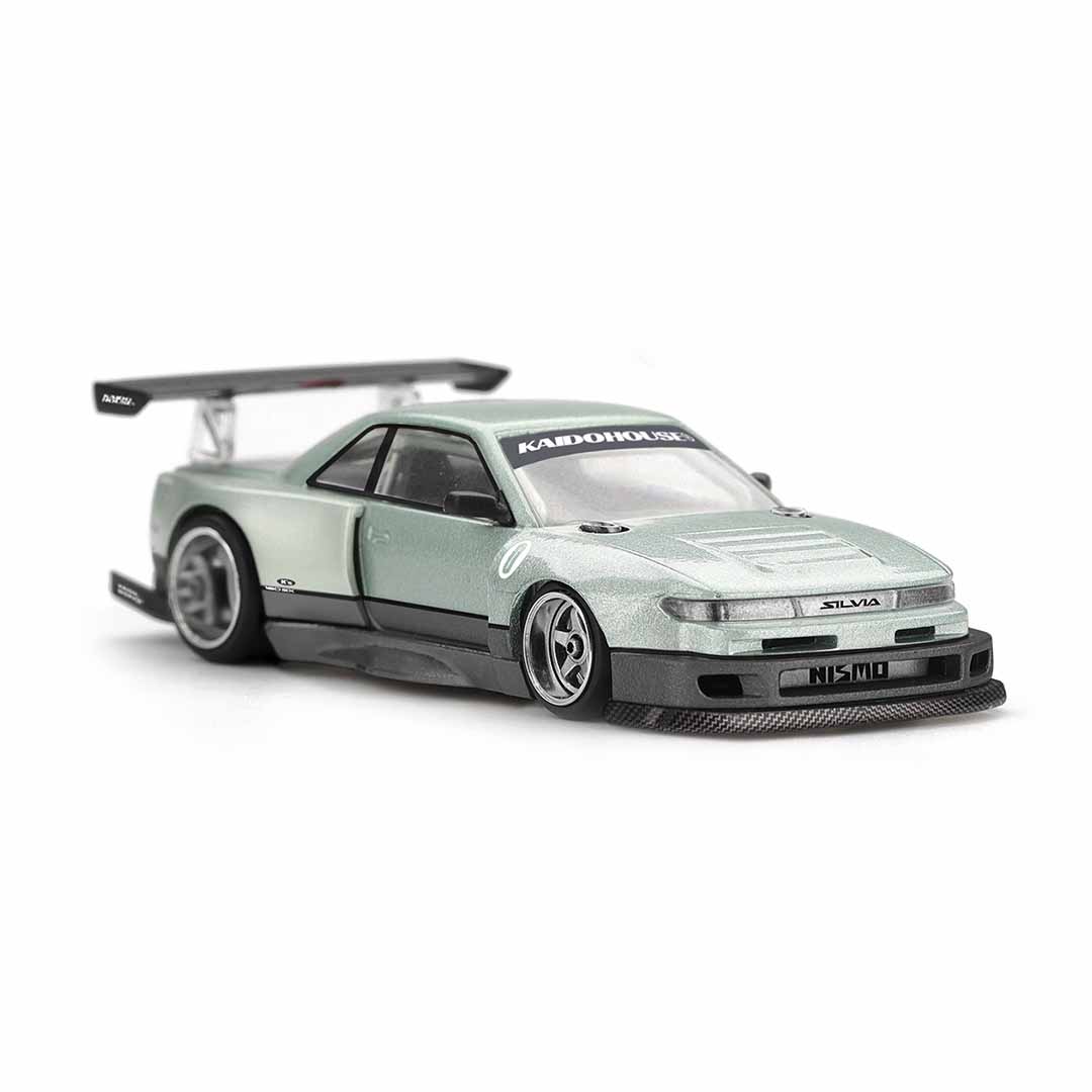 Kaido House x MINI GT Nissan Silvia S13-R Kaido Works V1 #232 1:64 Die-Cast Model Car