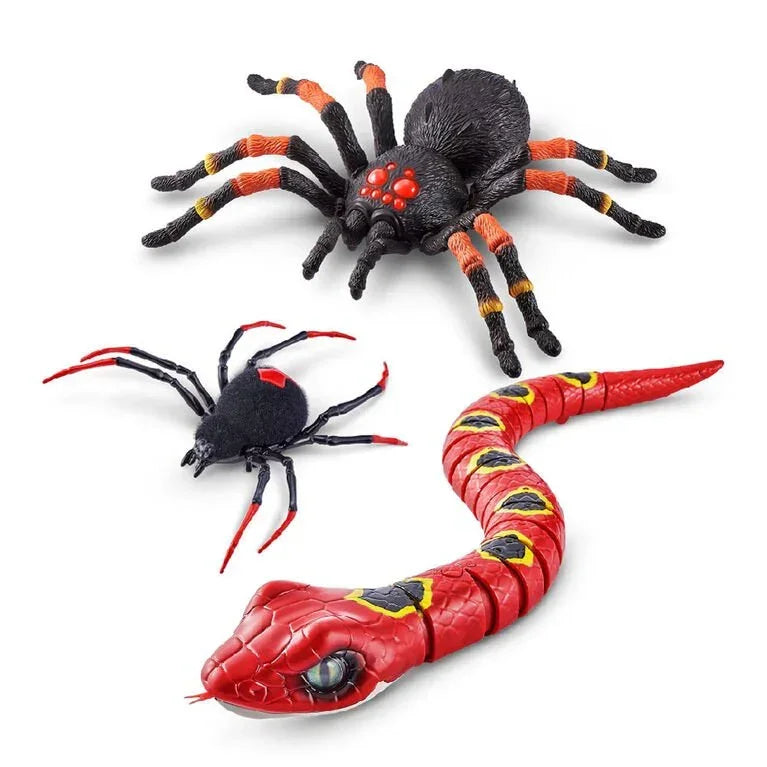 Robo Alive Giant Tarantula by ZURU – Creepy Crawling Fun with Web Slime! Perfect Prank Toy for Kids &amp; Teens - Jaiman Toys
