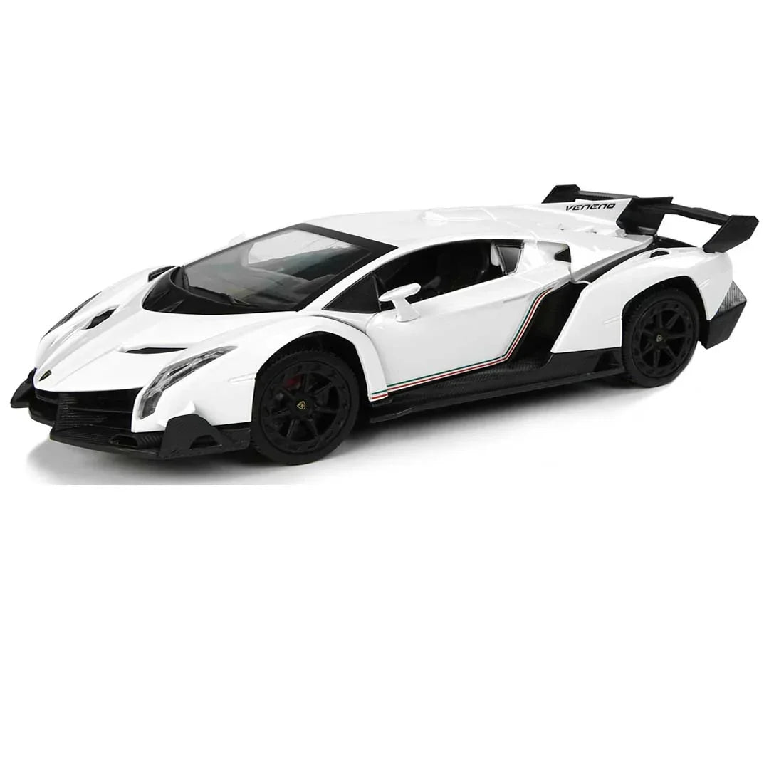 Lamborghini Veneno 1:18 R/C Supercar – High-Speed Remote Control, LED Lights & Rechargeable Power – Best Gift for Kids & Collectors! - Jaiman Toys