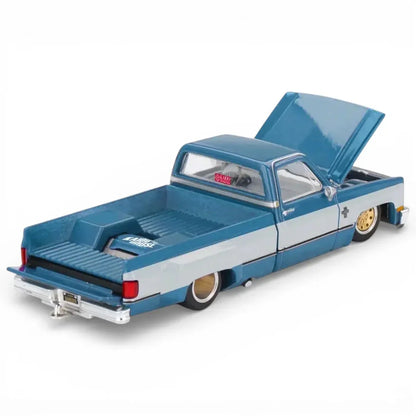 Kaido House x Mini GT Chevrolet Silverado Dually Vintage Spec V1 Diecast Truck – 1:64 Scale (KHMG192)