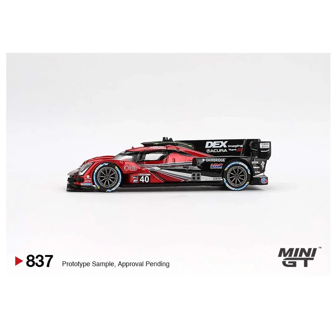 MINI GT 837 Acura ARX-06 GTP #40 2024 IMSA Sebring 12Hrs Winner No. 40 DEX Imaging - Jaiman Toys