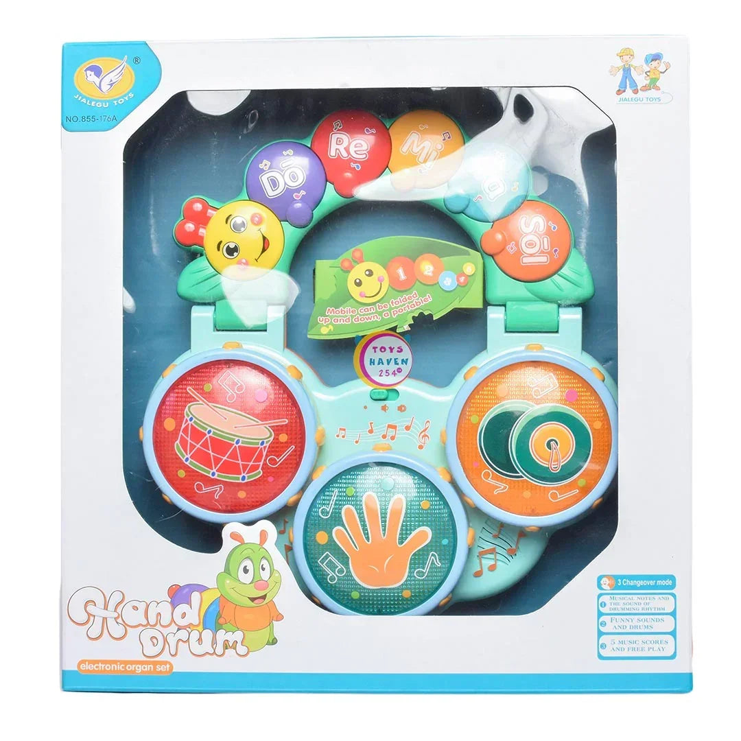 Hand Drum – Electronic organ set Beats Musical Drum with Lights Educational Toy - Jaiman Toys