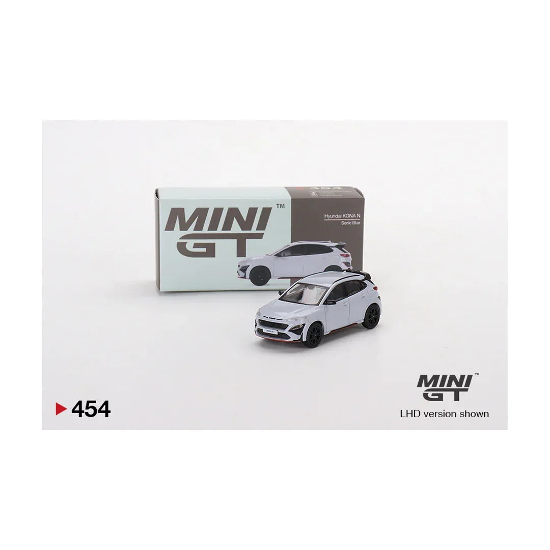 MiniGT Hyundai KONA N Sonic Blue Model Car - Age 14+ - Jaiman Toys