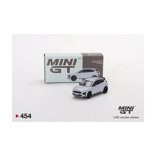 MiniGT Hyundai KONA N Sonic Blue Model Car - Age 14+ - Jaiman Toys