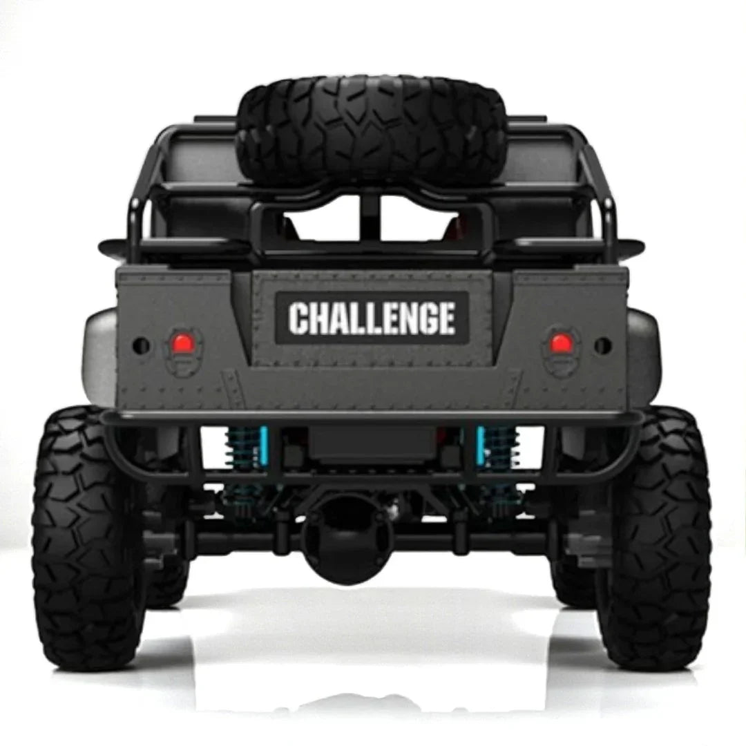 JJRC Q121 H1 HURTLE 1:12 Scale 4WD RC Crawler – Full Proportional Control Off-Road Truck (Grey)