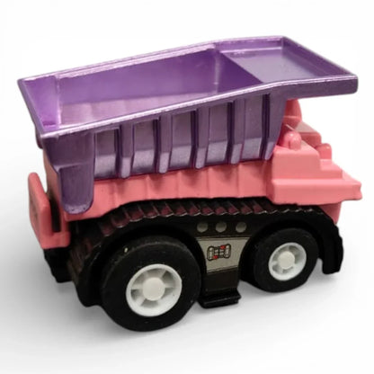 Joy Junction 1:64 Mini Racer Alloy Metal Dump Truck Toy with Pull-Back Function
