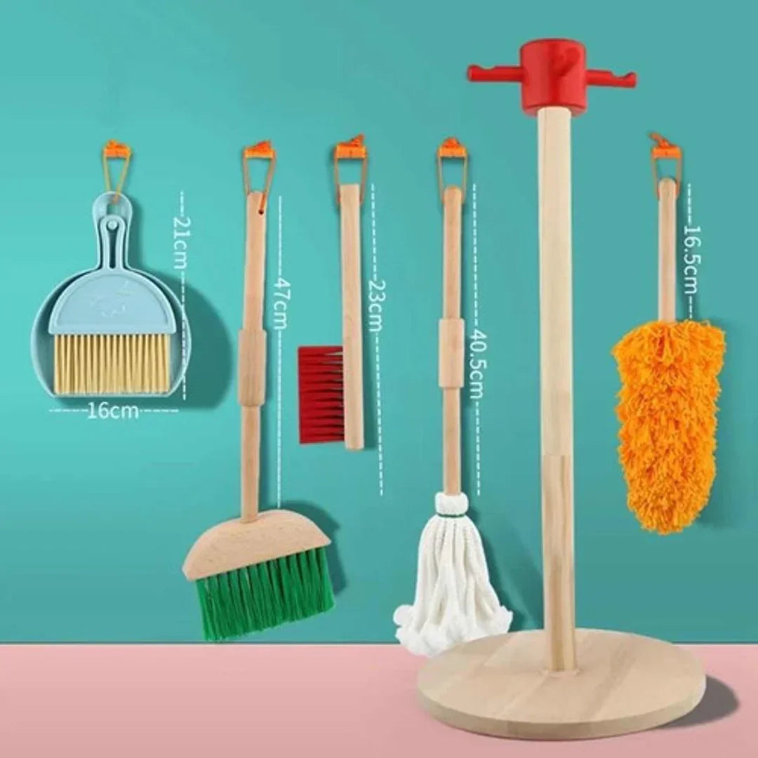 (Box Damage) Children's Cleaning Tools– Pretend Play Housekeeping Set For Kids (Copy)