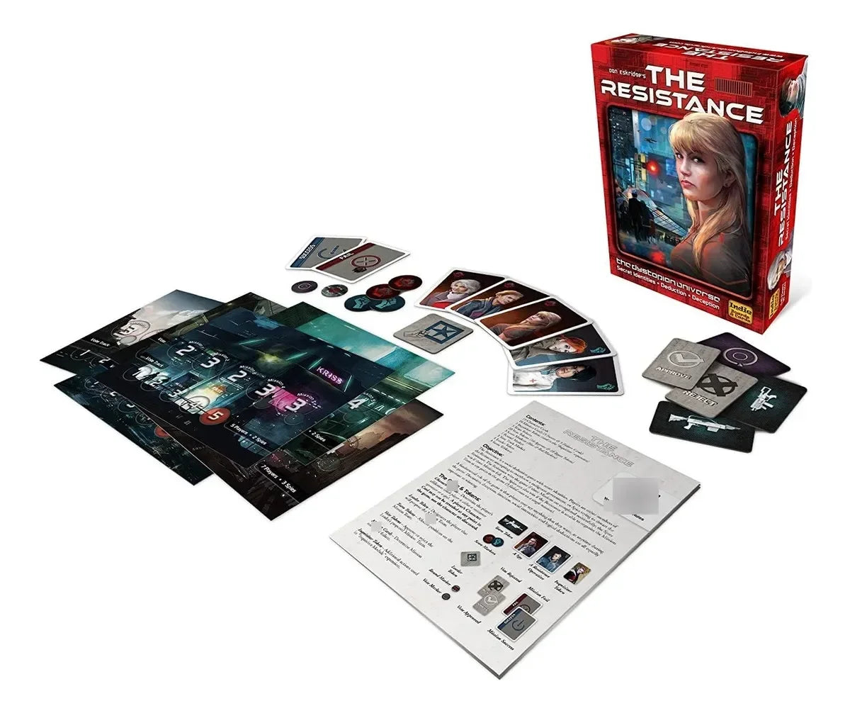 The Resistance (2nd Edition) Card Game - Jaiman Toys