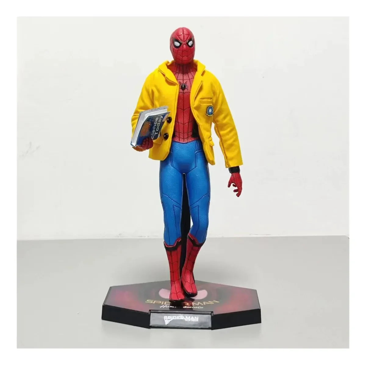 Spider-Man Homecoming Peter Parker 1/6 Scale Collectible Figure | Deluxe Version | Movie Inspired Display Statue