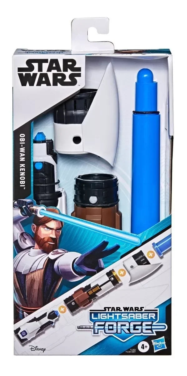 Star Wars Lightsaber Forge OBI-wan Kenobi Lightsaber Toy (Blue) - Jaiman Toys