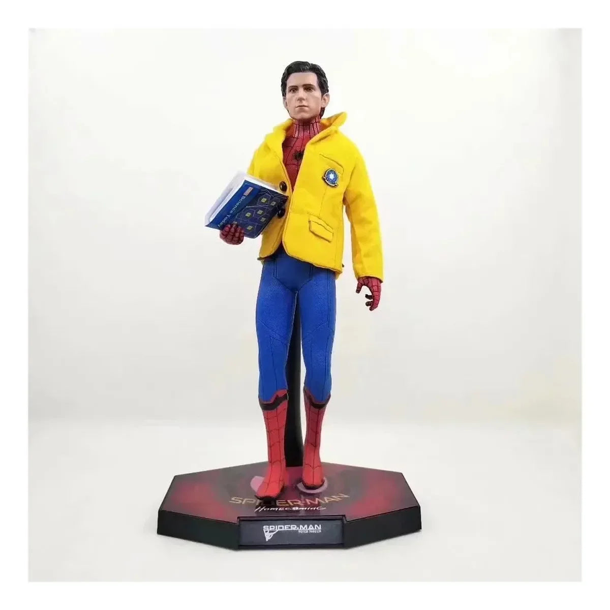 Spider-Man Homecoming Peter Parker 1/6 Scale Collectible Figure | Deluxe Version | Movie Inspired Display Statue