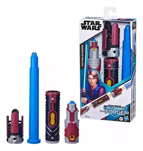 Star Wars Lightsaber Forge Anakin Skywalker Lightsaber Toy (Blue) - Jaiman Toys