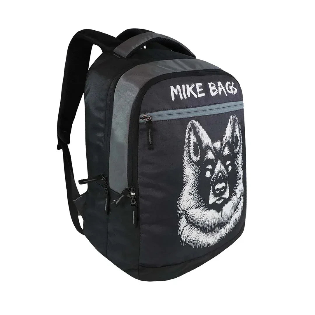 Mike Mellow Backpack – Black | 18-Inch Stylish & Durable Everyday Backpack - Jaiman Toys