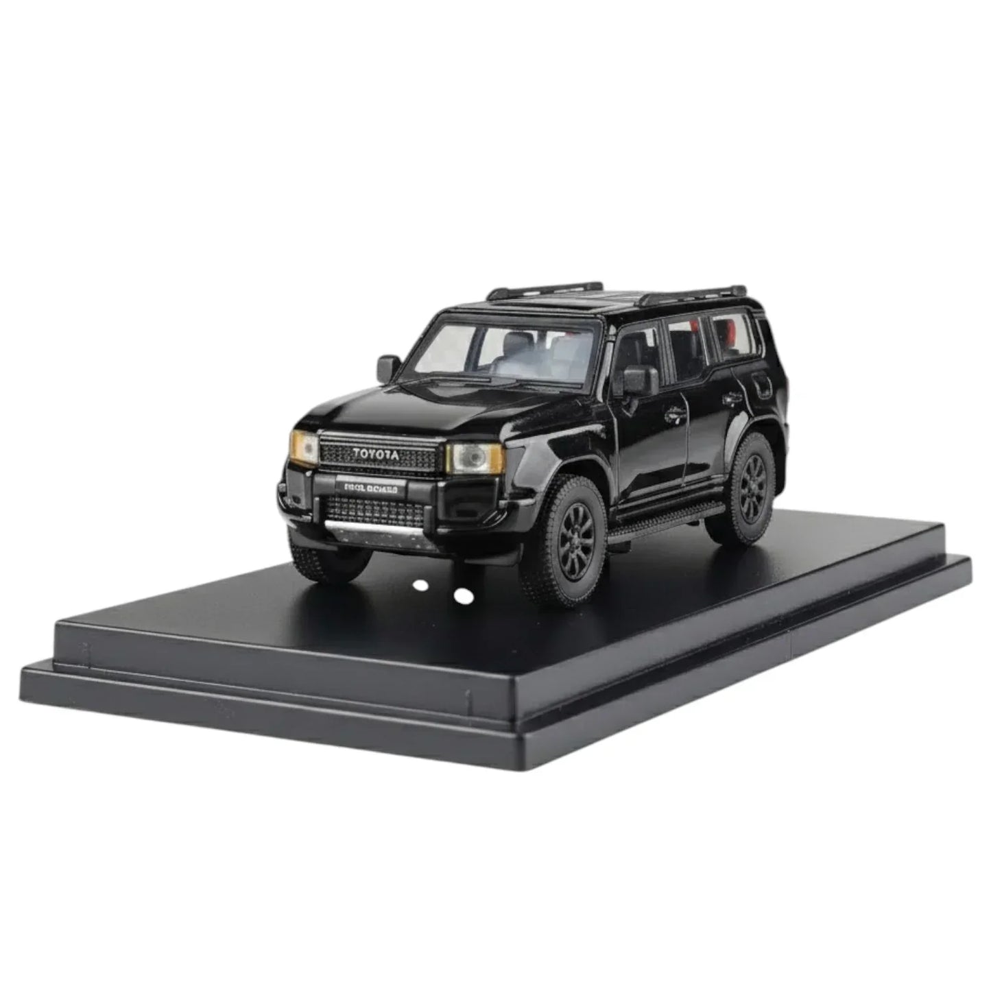 PARA64 1:64 2024 Toyota Land Cruiser 250 RHD Prado Black  PA-65744 Diecast Car Model