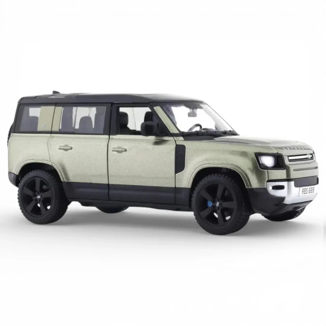 Bburago - 1:24 Scale Model Compatible with Land Rover Defender 110 Replica Miniature SUV 2022