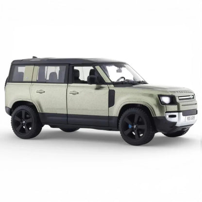 Bburago - 1:24 Scale Model Compatible with Land Rover Defender 110 Replica Miniature SUV 2022