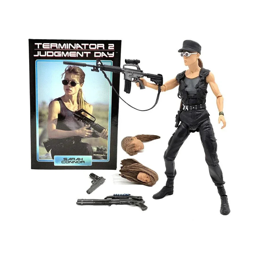 NECA TERMINATOR 2: JUDGMENT DAY- SARAH CONNOR -The Ultimate Terminator Collectible Action Figure- Age 17+ - Jaiman Toys