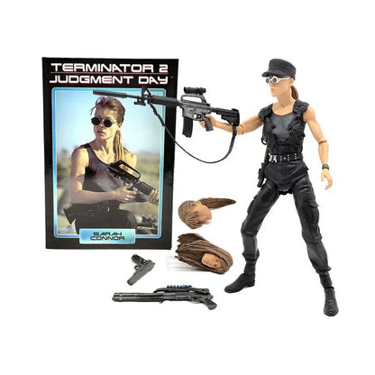 NECA TERMINATOR 2: JUDGMENT DAY- SARAH CONNOR -The Ultimate Terminator Collectible Action Figure- Age 17+ - Jaiman Toys