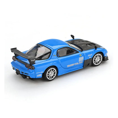 Mini GT 1:64 Duo Set Mazda RX-7 LB Super Silhouette Black + RX-7 Re-Amemiya 20B 3-Rotor Blue – Liberty Walk Widebody Premium Diecast Cars