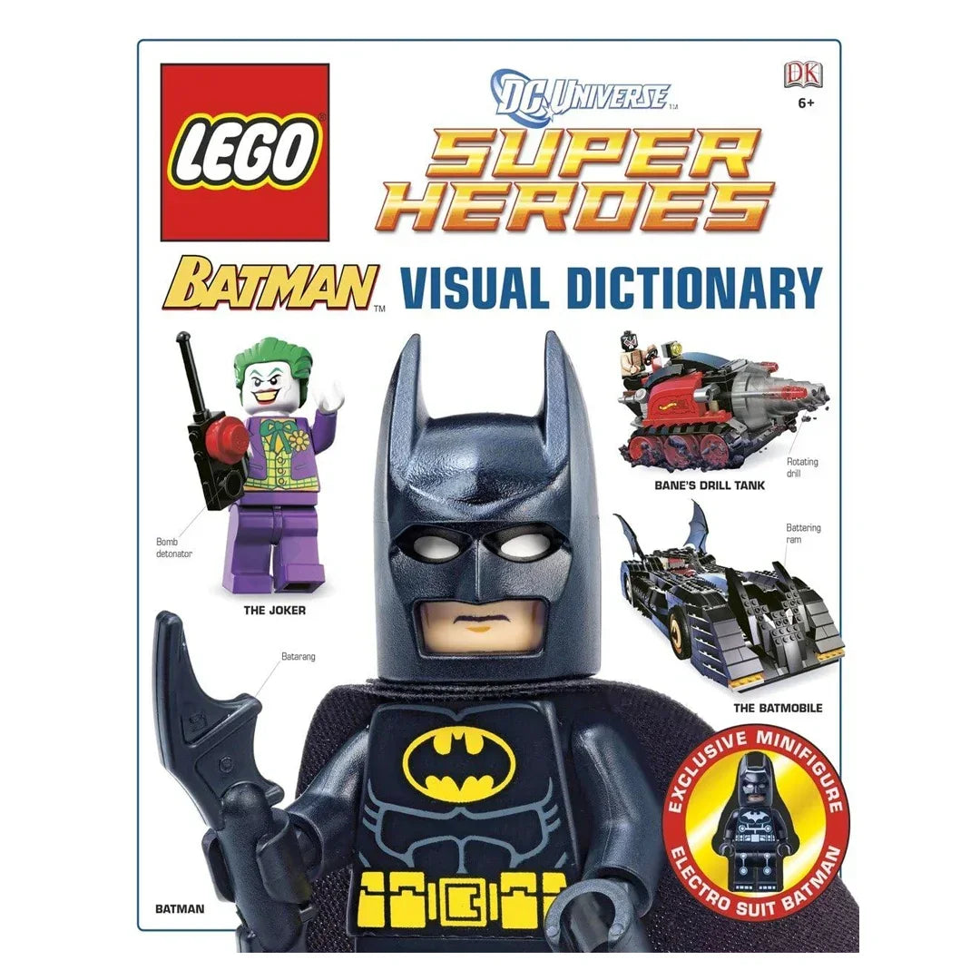 LEGO® Batman Visual Dictionary Hardcover | DC Super Heroes Guide Book Lego Batman: Visual Dictionary Hardcover – (17 September 2012 by Daniel Lipkowitz (Author))
