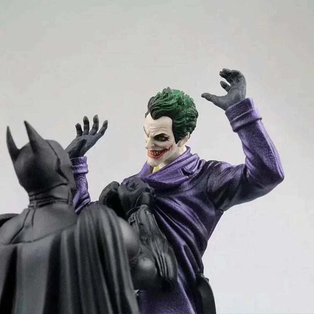 Batman vs The Joker Arkham City Showdown – 30cm Ultimate Action Figure, Premium Collector’s Statue | DC Comics Luxury Edition hw - Jaiman Toys