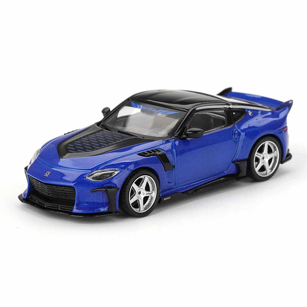 MINI GT 1:64 Nissan Fairlady Z VeilSide FFZ400 Seiran Blue Die-Cast Model Car