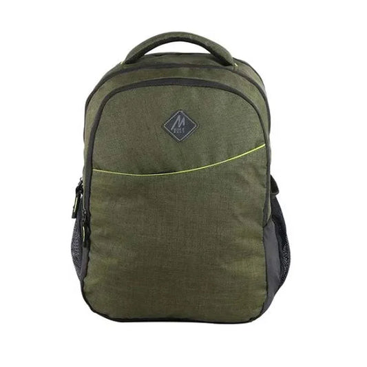 Mike Cascade Laptop & School Bags – 18L | Sleek & Durable Olive Green Backpack - Jaiman Toys