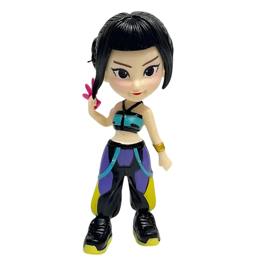 K-Pop Demon Hunters Collectible Figure – Kira Spark | Anime-Style Action Figure | Single Piece Toy