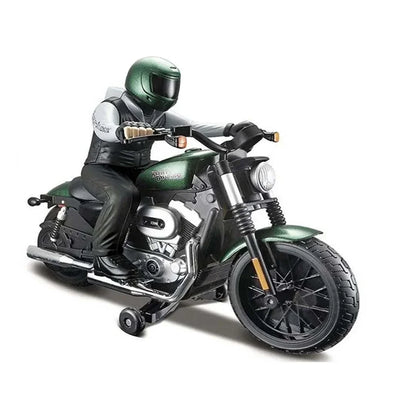 Maisto Tech RC Harley-Davidson XL 1200N Nightster – Green 1:6 Scale Motorcycle with Remote Control - Jaiman Toys