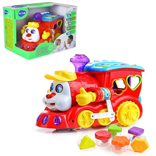 HOLA 556 Baby Toy Train With Lights and Music Learning Educational Toy - Jaiman Toys