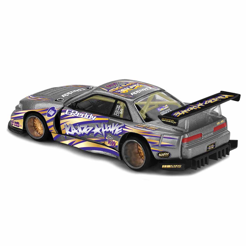 Kaido House x MINI GT 1:64 Nissan Silvia S13 R Kaido Drift V1 Limited Edition Die-Cast Model Car