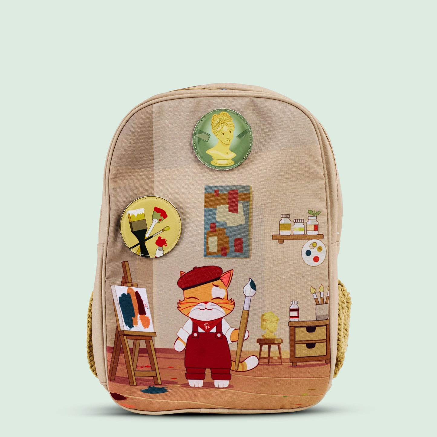 Filli & Me Filli Paints a Picture HugBag | 17L Kids School Backpack for Ages 6–7 Years | Lightweight School & Travel Bag
