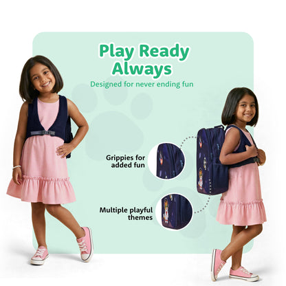 Filli & Me Filli Goes into Space HugBag | 17L Kids School Backpack for Ages 6–7 Years | Lightweight School & Travel Bag