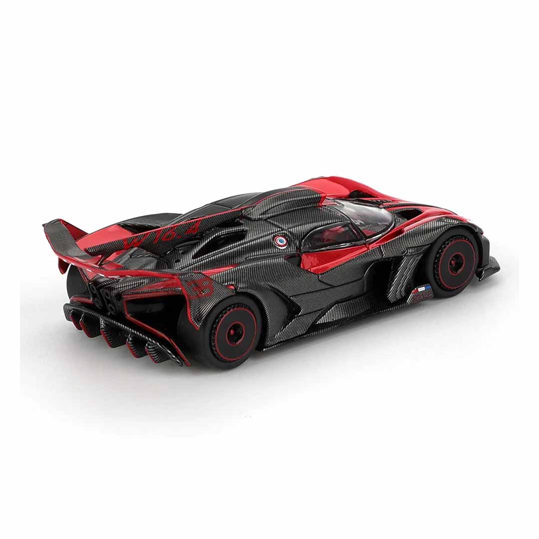 Mini GT Bugatti Bolide Red LHD 1:64 Scale Diecast Model Car | Premium Hypercar Collectible