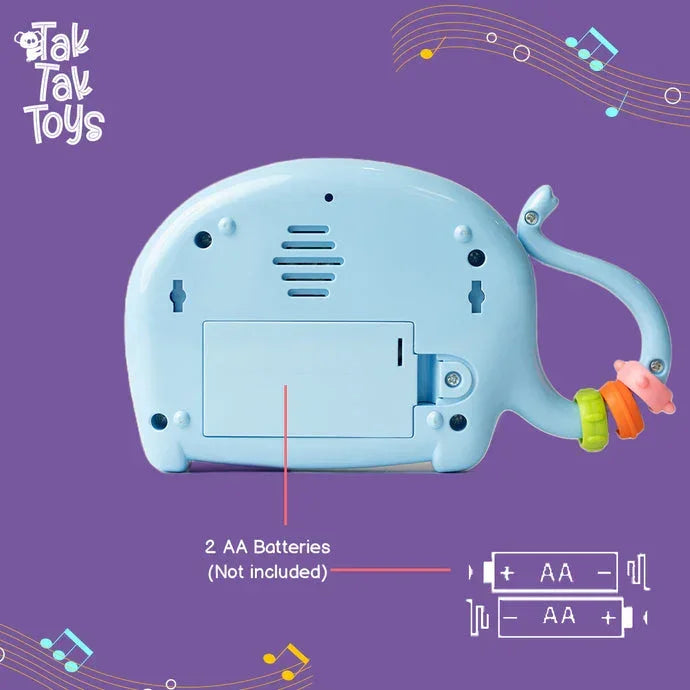 Nubo Elephant Piano Musical Keyboard for Kids – Light & Sound Interactive Animal Piano Toy | Early Learning Music Toy for Toddlers- 2 Variants