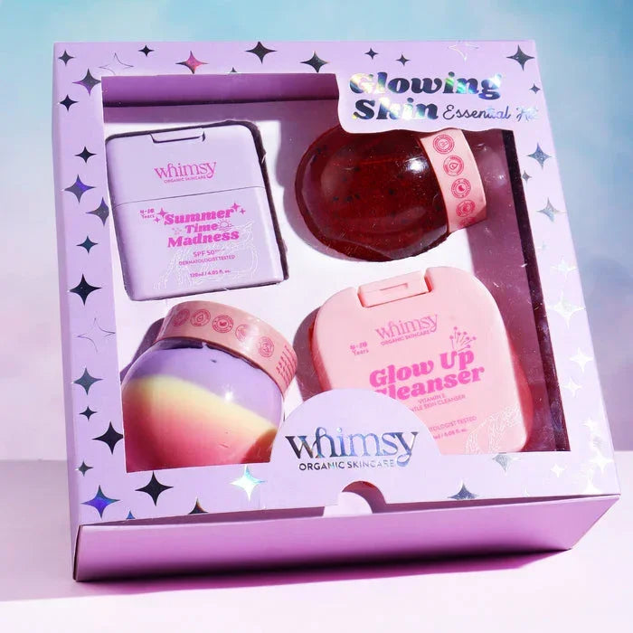 Whimsy Glowing Skin Essential Kit- Pack of 4 - Jaiman Toys