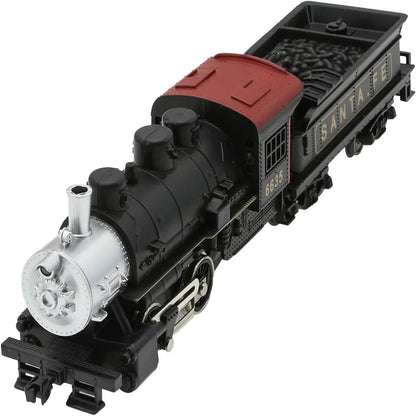 HANFIY 96351 HO Scale Santa Fe Steam Locomotive – Classic Coal Power Train Model 1:87