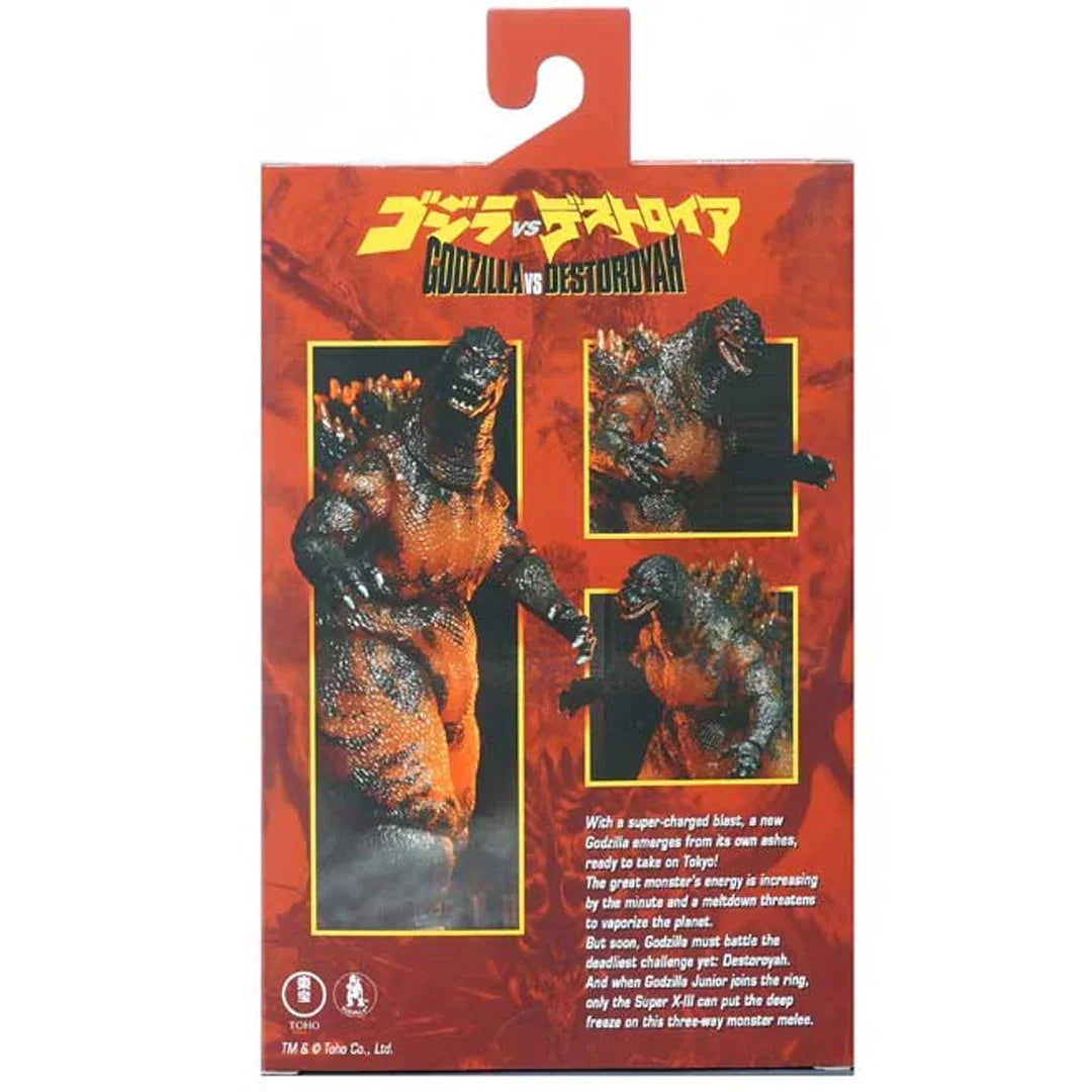 NECA Godzilla vs Destoroyah Action Figure Classic Burning Godzilla 15 cm - Jaiman Toys