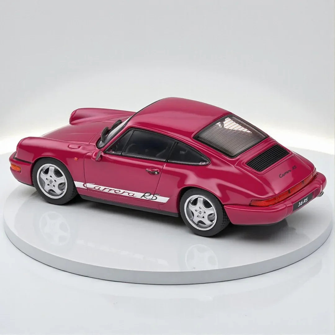 Solido 1:43 Porsche 911 (964) Carrera RS 1992 Star Ruby Diecast Model Car – Collector’s Edition (S4312902)