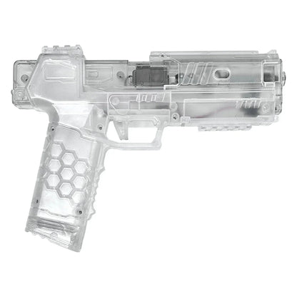Electric Water Game, Automatic Water Gun,with Large Capacity, Holi Water Gun with Long Range Pistol for Children (Transparent) - Jaiman Toys