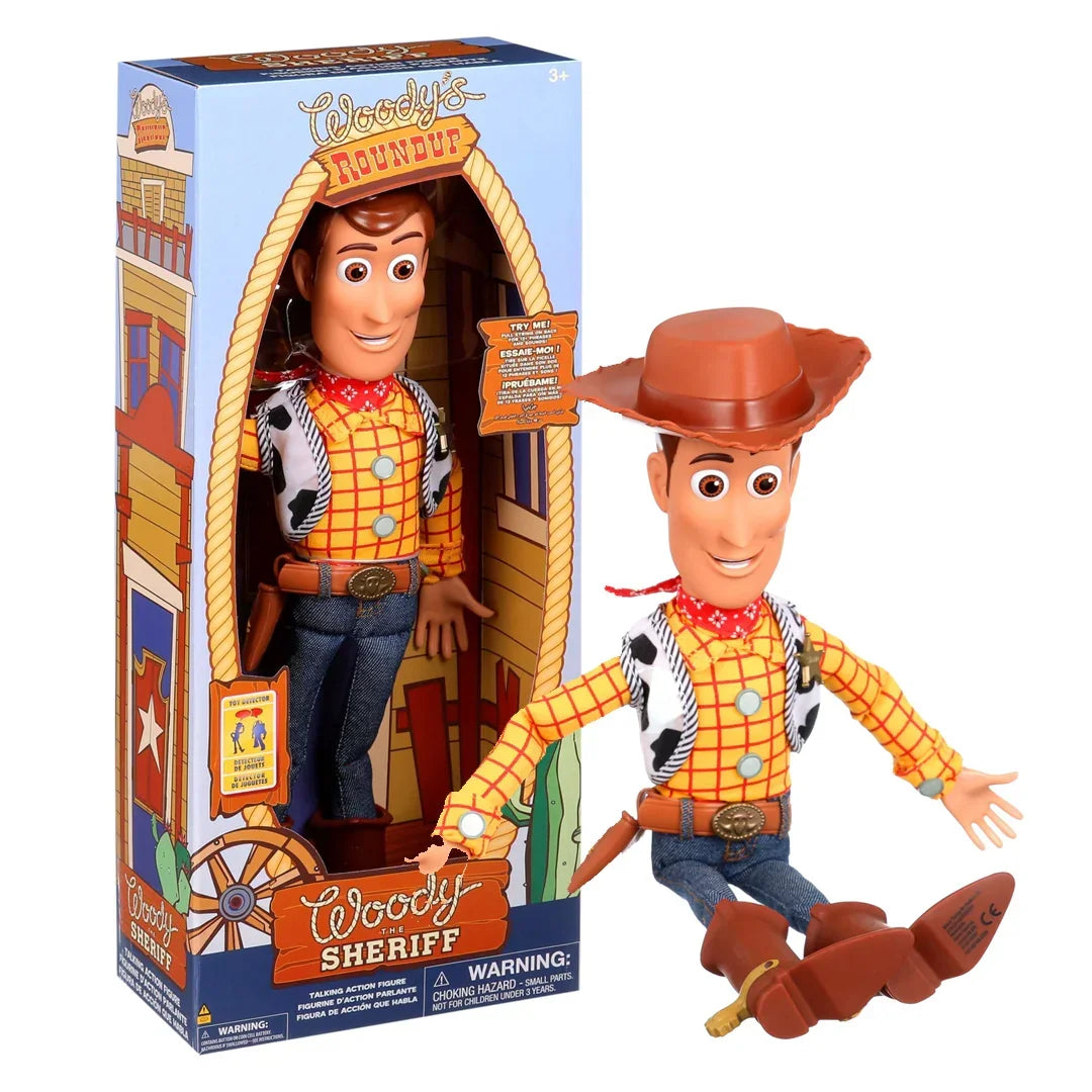 Toy Story Pull String Woody 16 in. Talking Figure - Disney Exclusive Age 4+ - Jaiman Toys