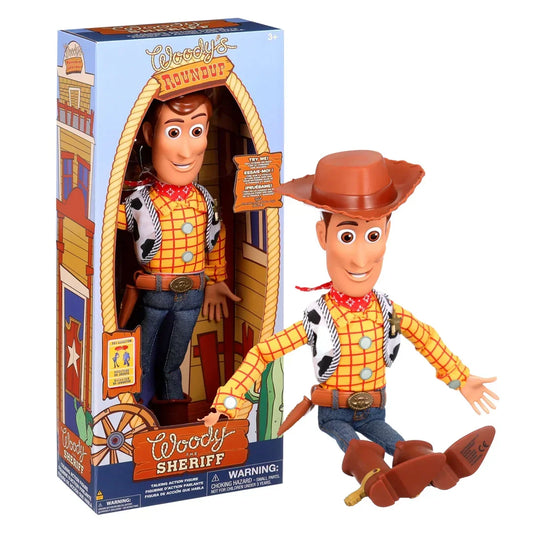 Toy Story Pull String Woody 16 in. Talking Figure - Disney Exclusive Age 4+ - Jaiman Toys