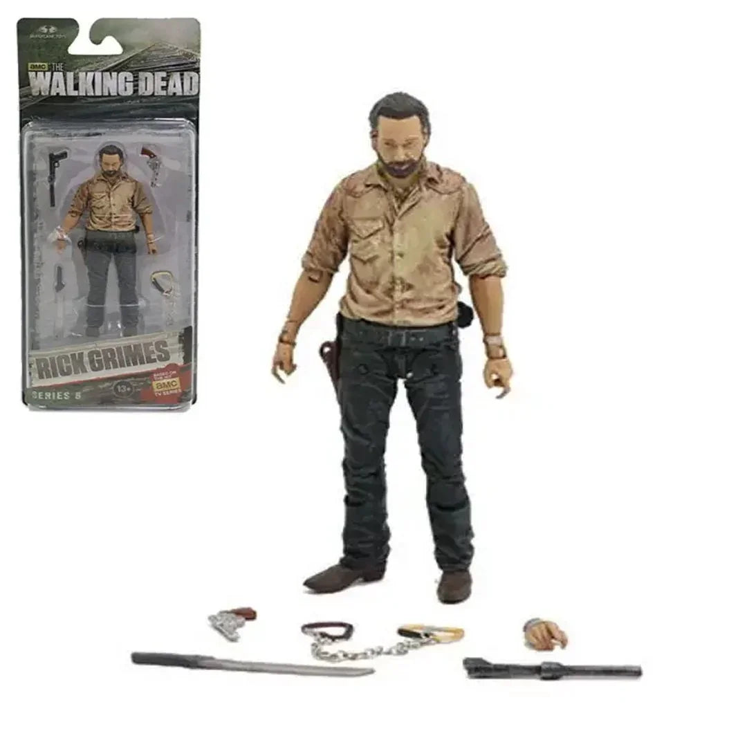 McFarlane Toys! The Walking Dead Anime Series 6 Action Figure – Rick Grimes - Jaiman Toys