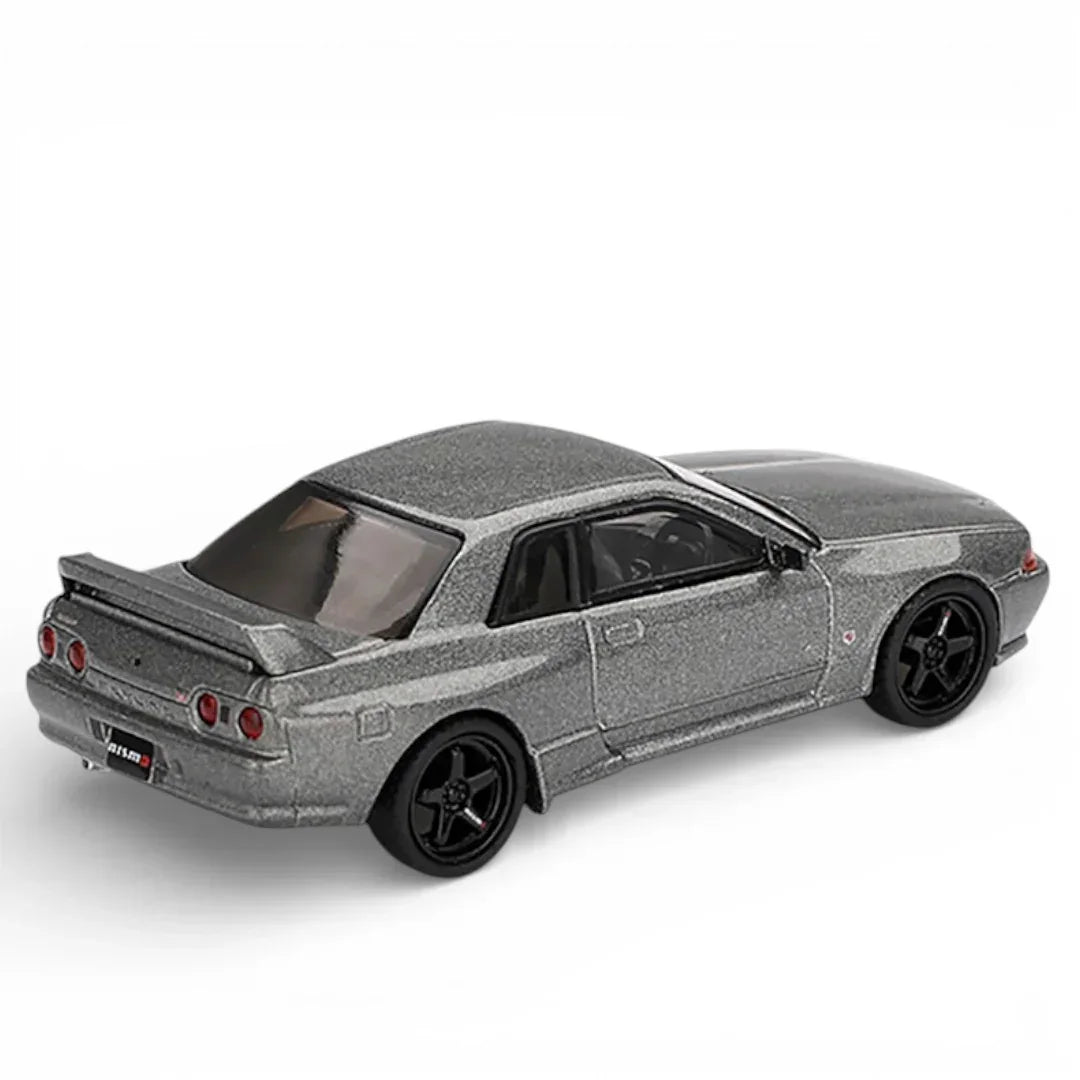 Mini GT 1:64 Nissan Skyline GT-R R32 NISMO CRS (BNR32) Dark Metal Gray | RHD Die-Cast Collectible